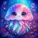Colorful, geometric avatar with overlapping shapes and vibrant colors, suitable for a profile picture.
